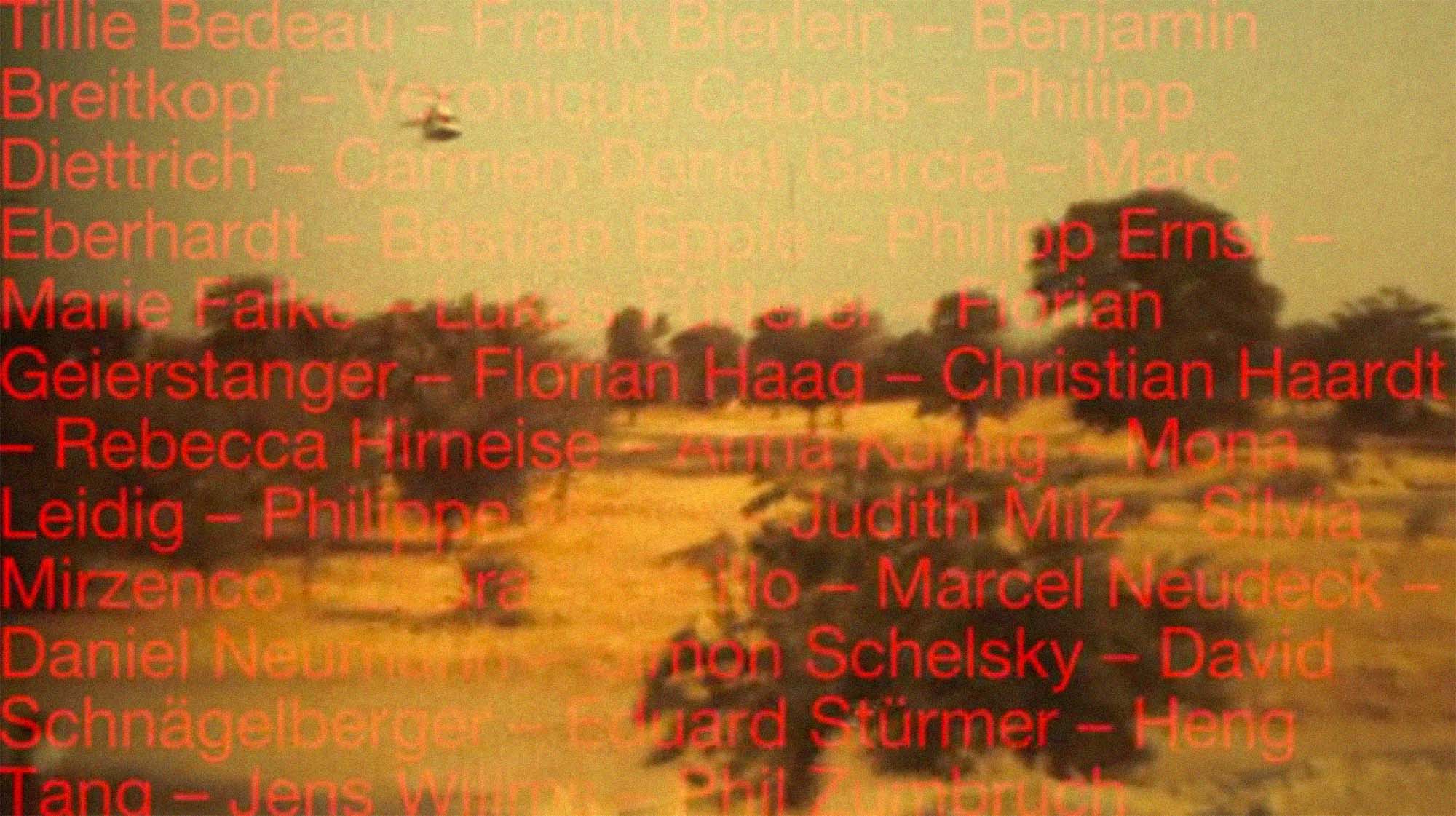 Standbild aus dem Film